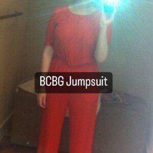 BCBG Max Azria Jumpsuit small for Fall